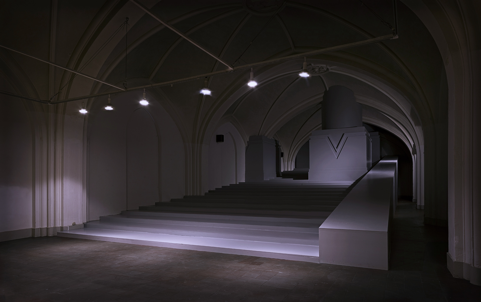 Installation view from the solo exhibition Bricks of Enlightenment, 2010, Nikolaj Kunsthal, Copenhagen (DK).
