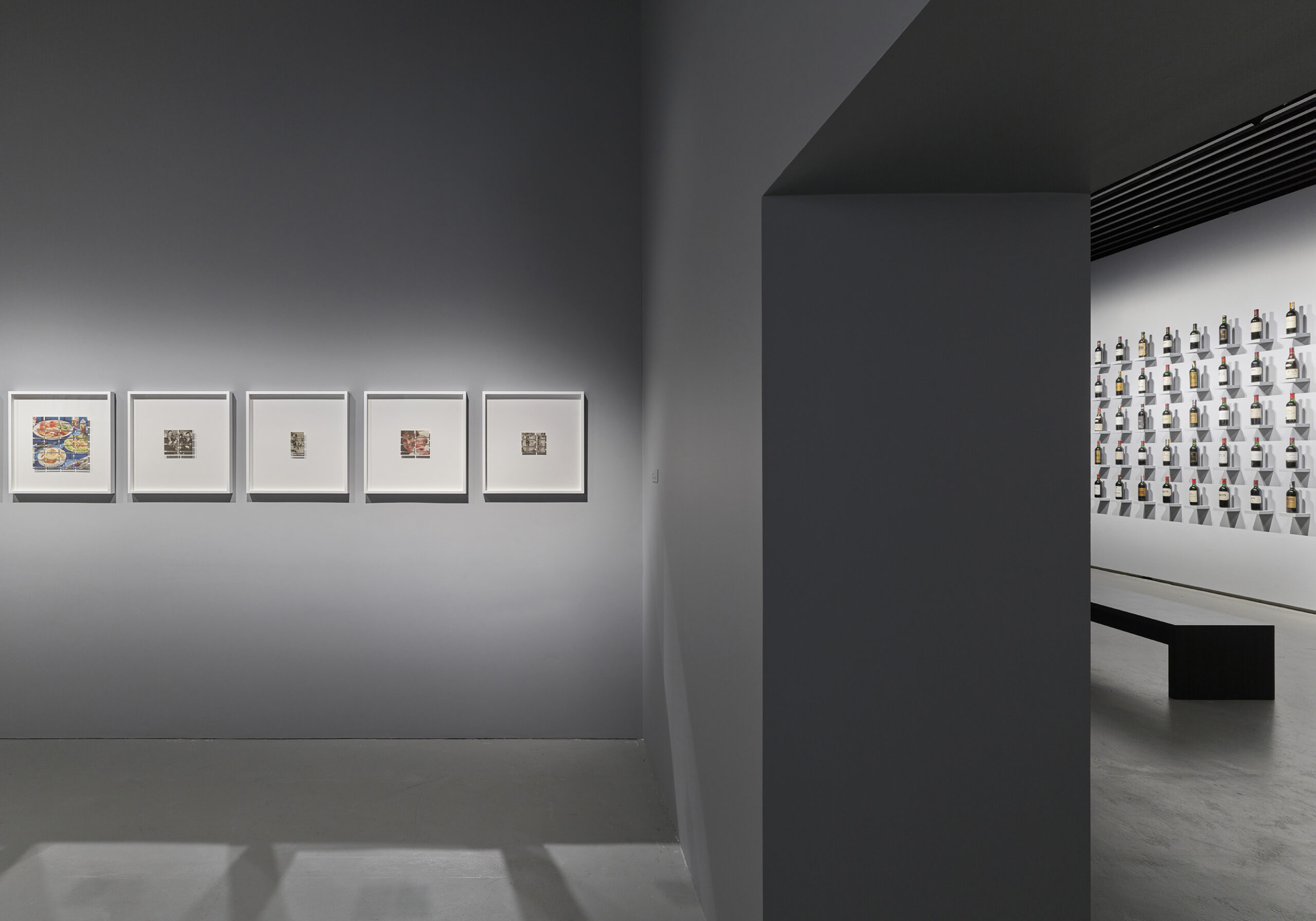 Installation view from the duo exhibition with Per Bak Jensen TWO ROOMS, 2023, The National Museum of Photography, Copenhagen (DK)