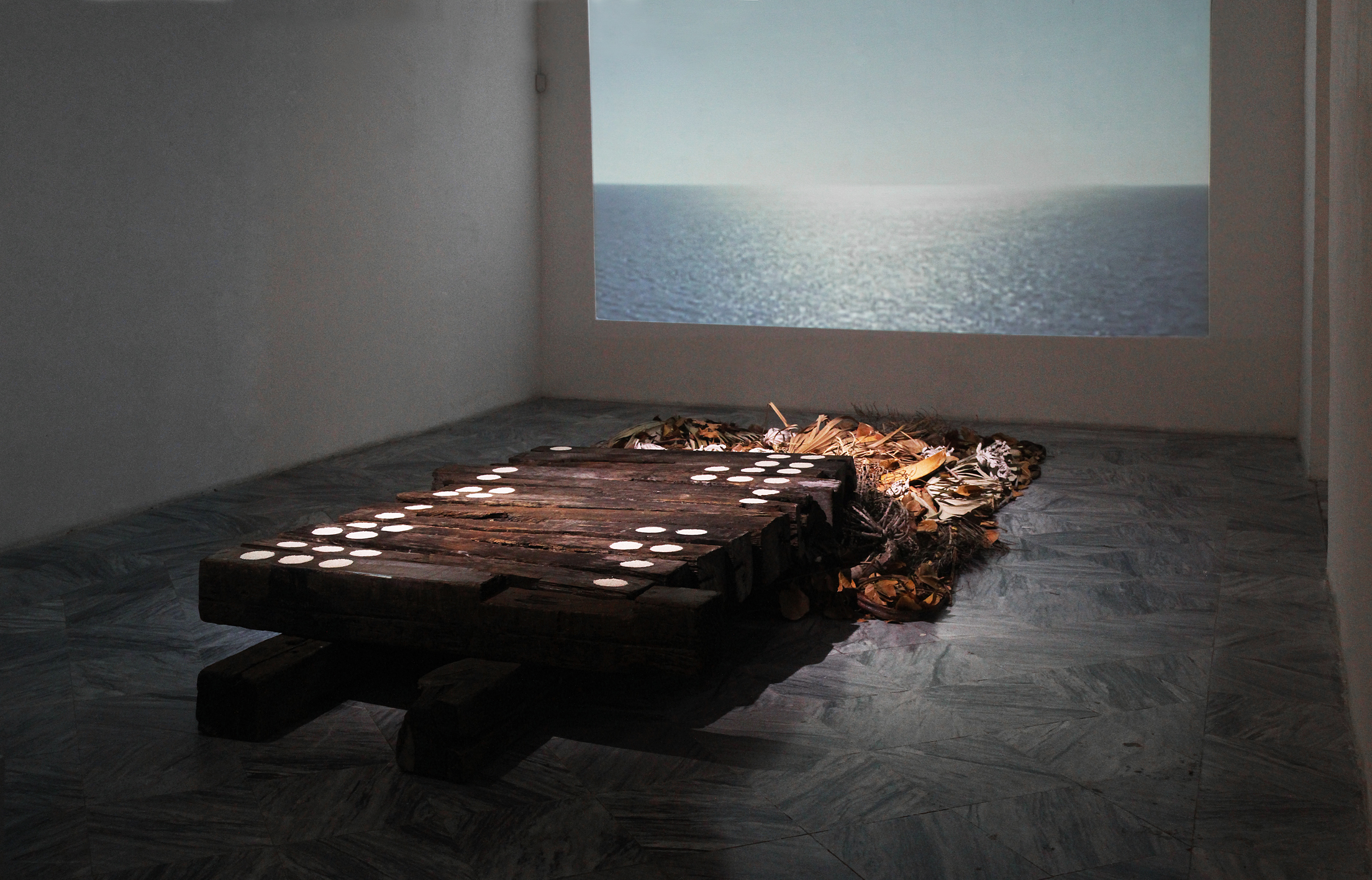 Installation view from Momentos de Claridad, 2018, Centro de Desarrollo de las Artes Visuales, Havana (CU). Photo: Ismar Cirkinagic